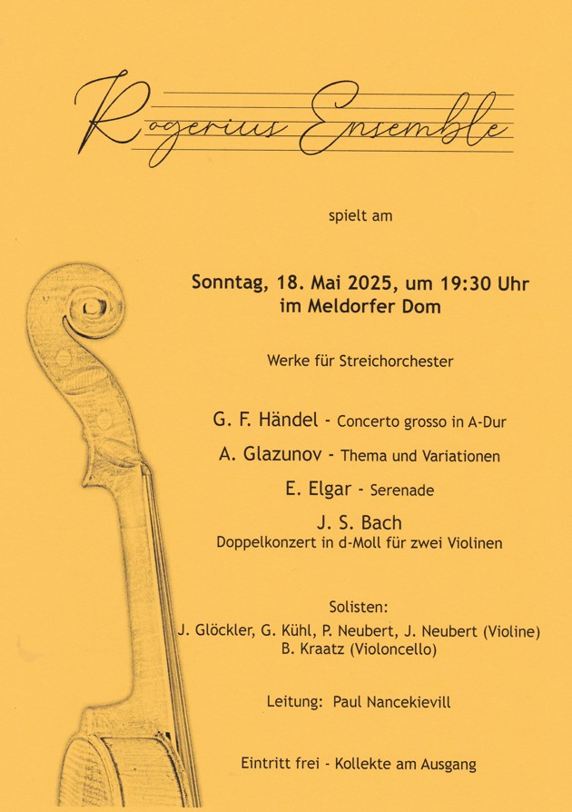 Konzert 2025 05 18