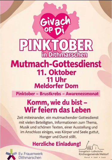 Pinktober Plakat