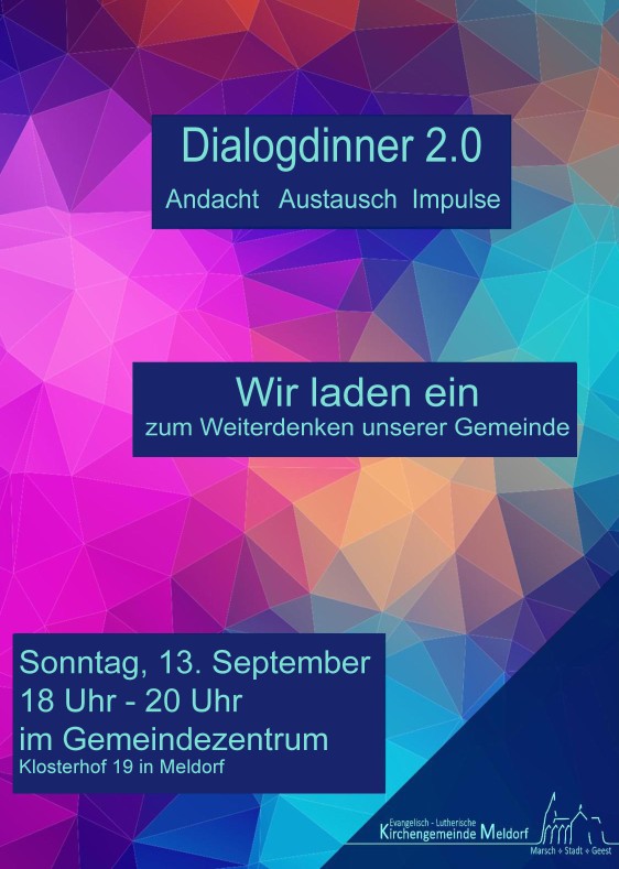 Dialogdinner Plakat 2026 Vorschau