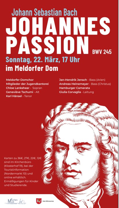 Johannespassion Plakat